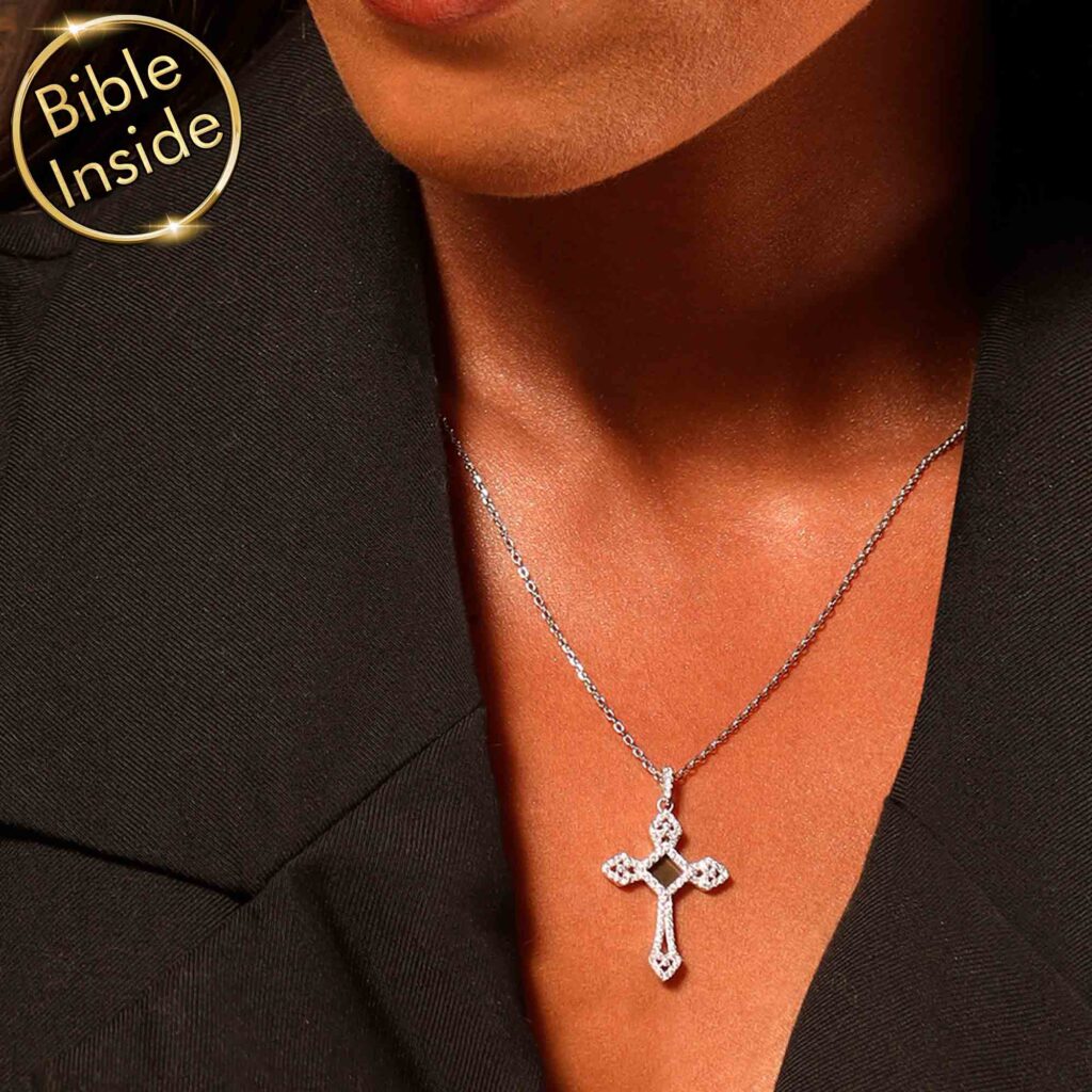 Unique Christian Jewelry Tree of Life Pendant with Bible Inside from My Nano Jewelry