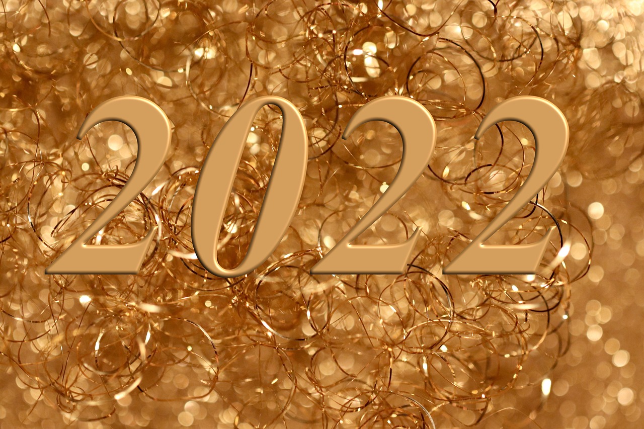 New year's day, 2022, greeting card — De Evolutie van Online Gokplatforms: Veiligheid, Innovatie en Vertrouwen